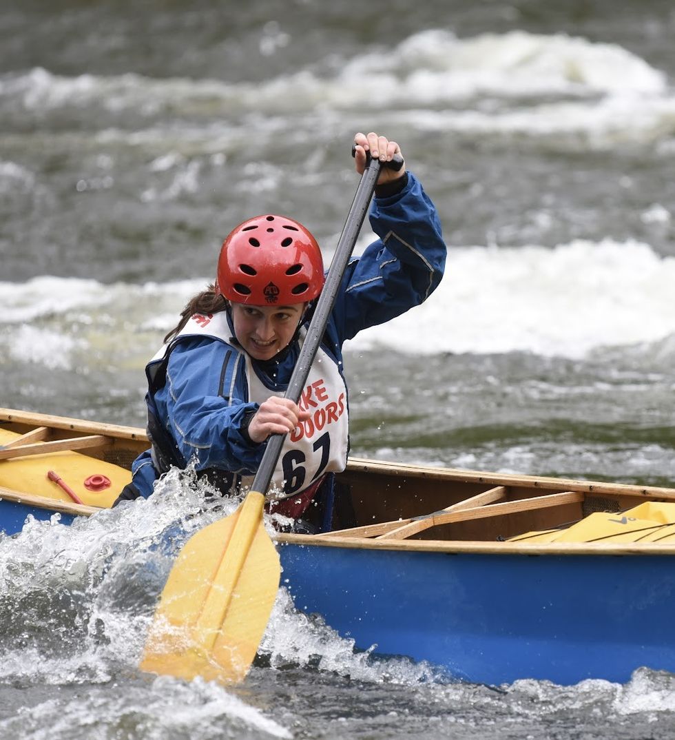 Slalom race benefits from Saturday’s rain