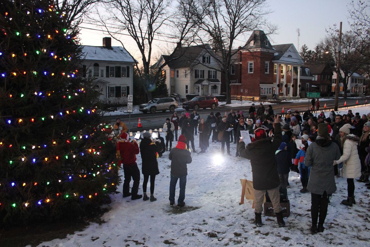 Joy abounds at Sharon tree-lighting