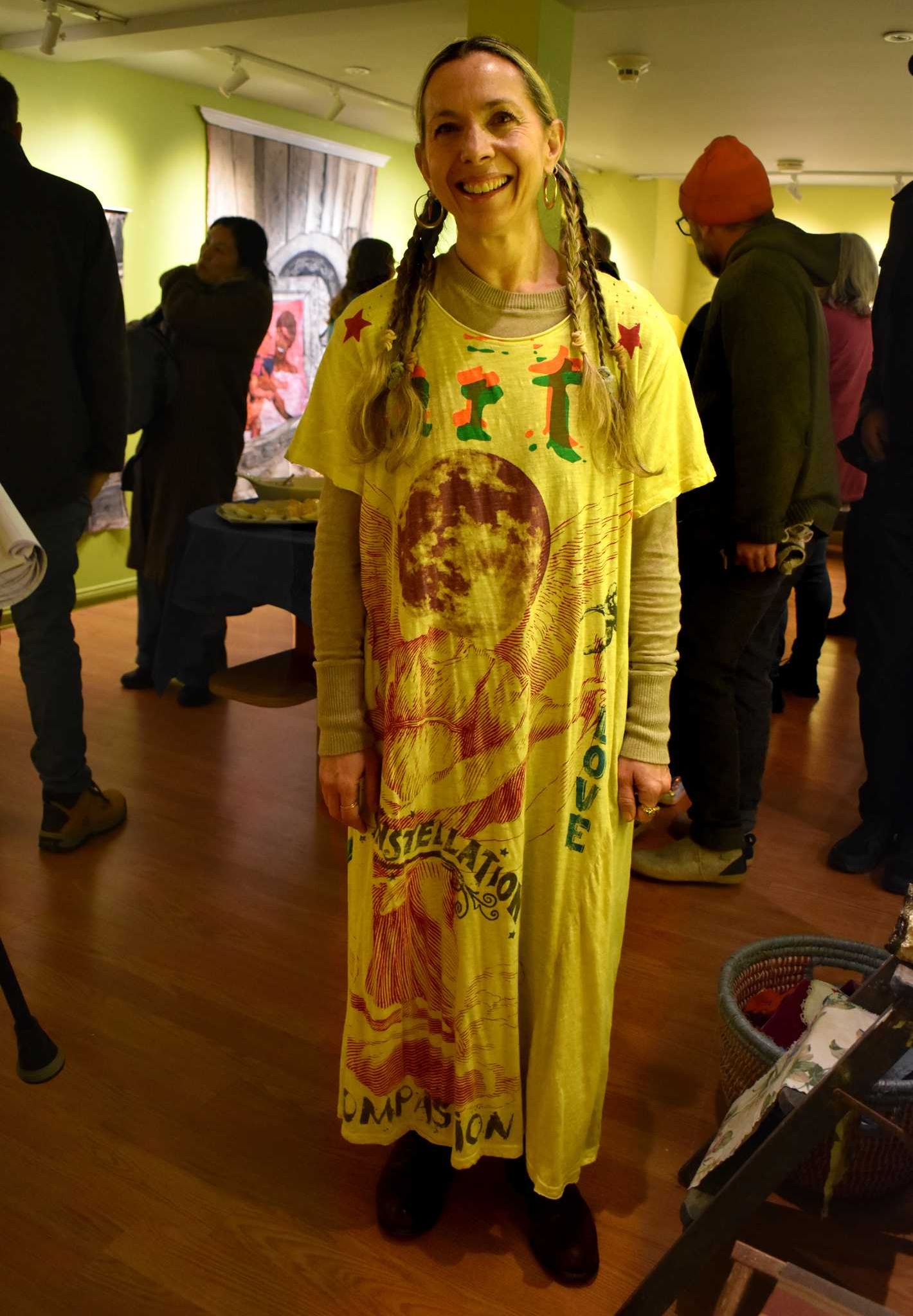 Art lovers turn out for colorful new group exhibit