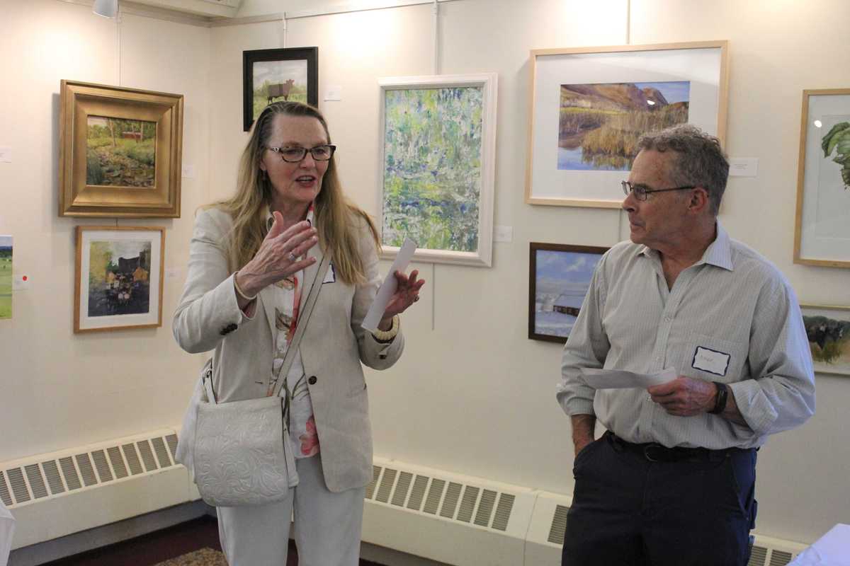 Sharon artist takes top prize at Lime Rock art show