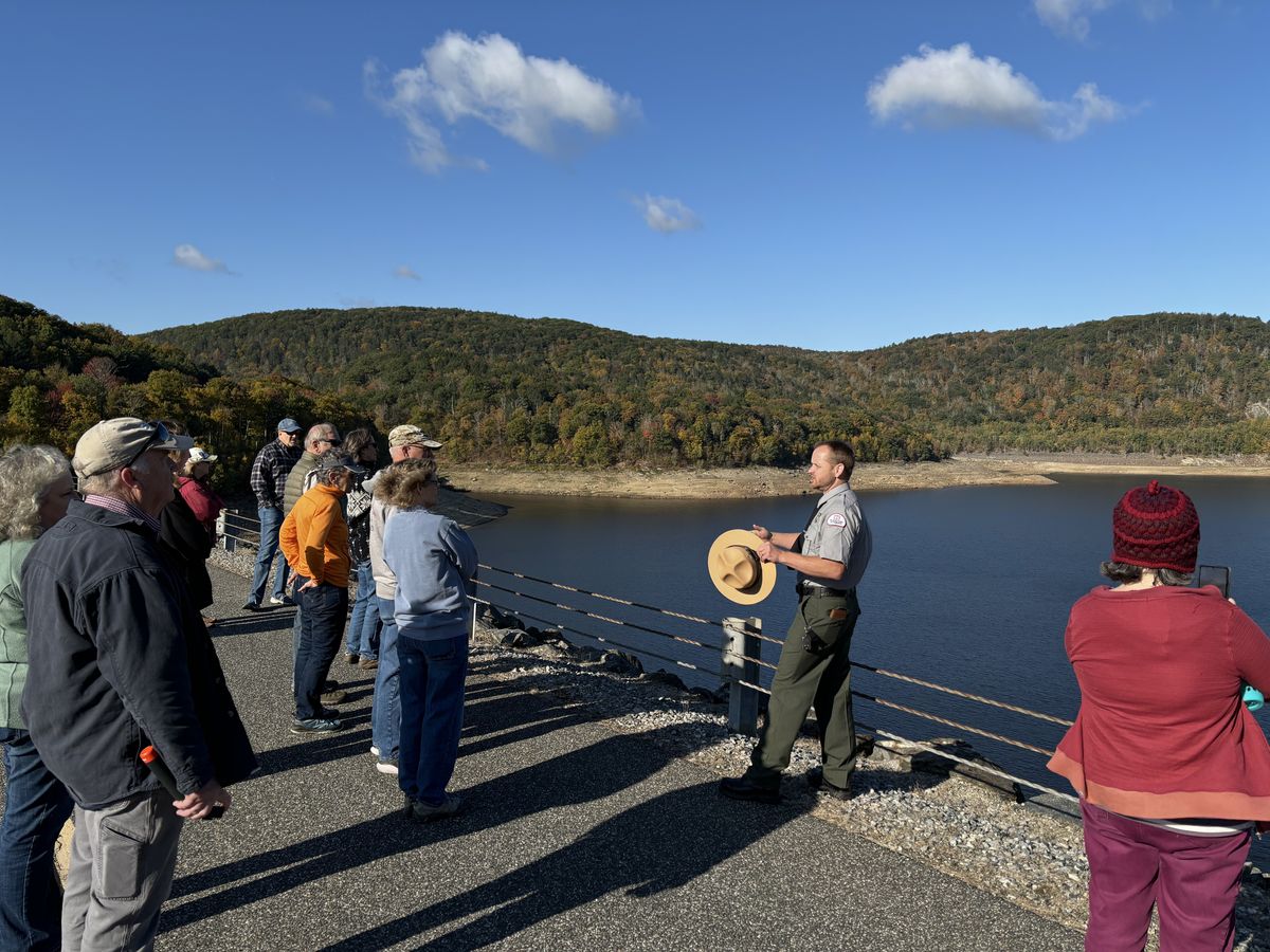 Dam walk yields views and warnings