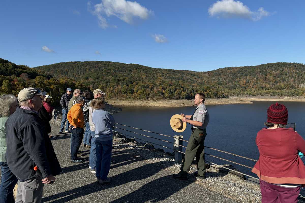 Dam walk yields views and warnings