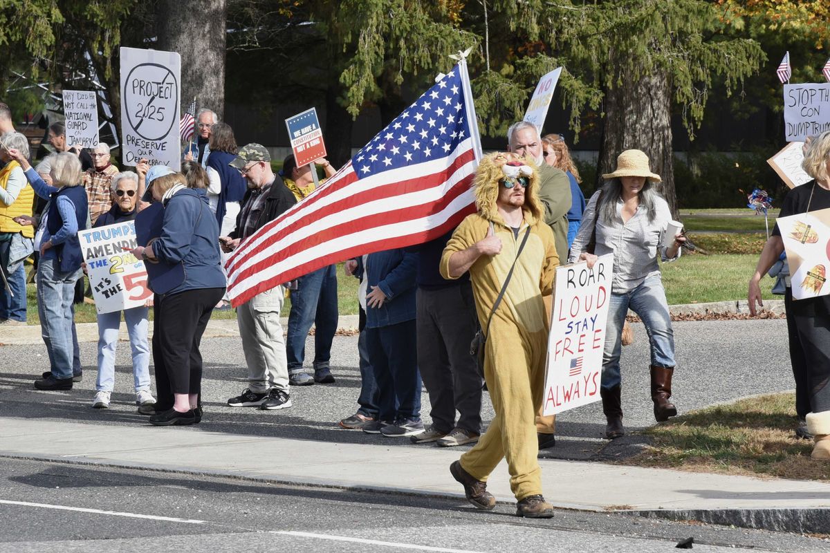 Hundreds attend ‘No Kings’ protests in Northwest Corner