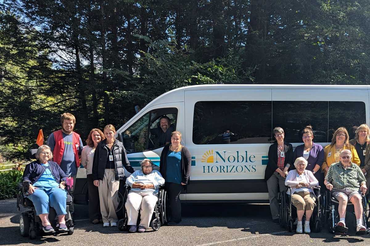 A look at Noble Horizons’ new transit van