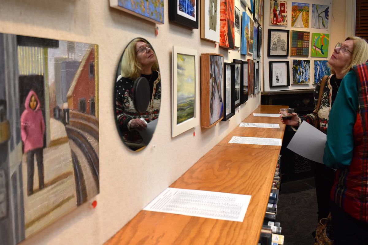 12x12 show draws art aficionados to Hunt Library