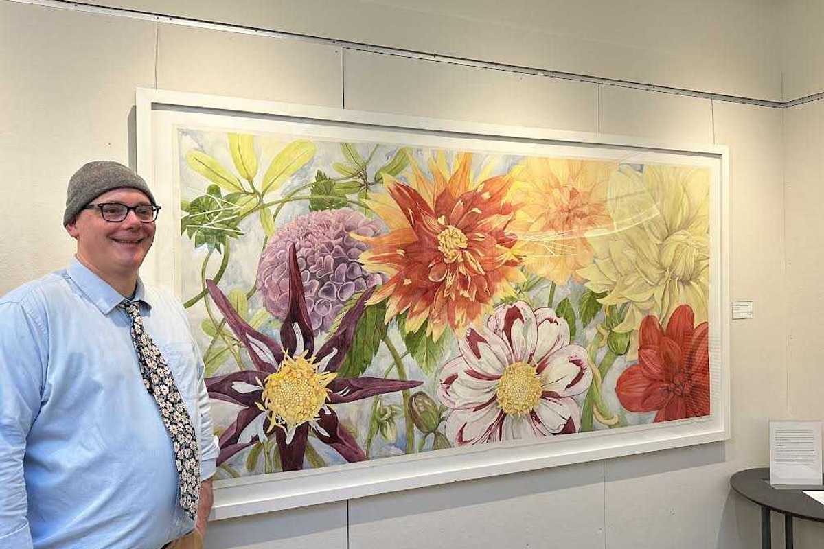 Jeremiah Bickford sees art as a way to give back
