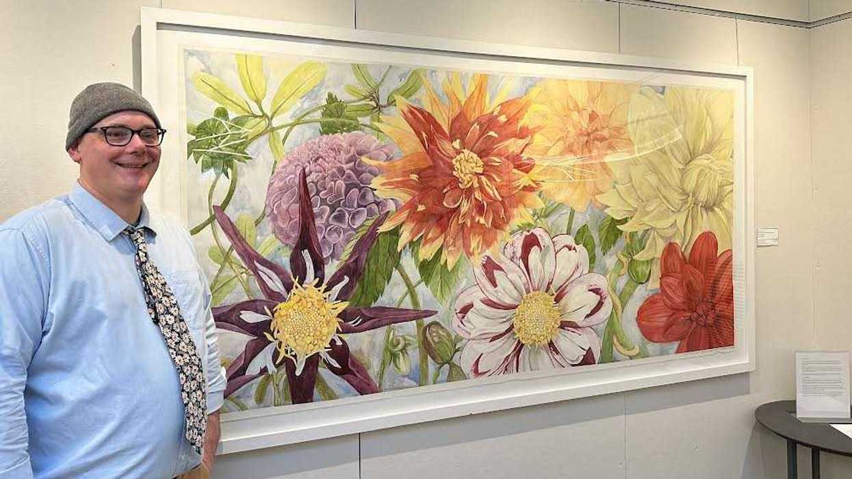 Jeremiah Bickford sees art as a way to give back