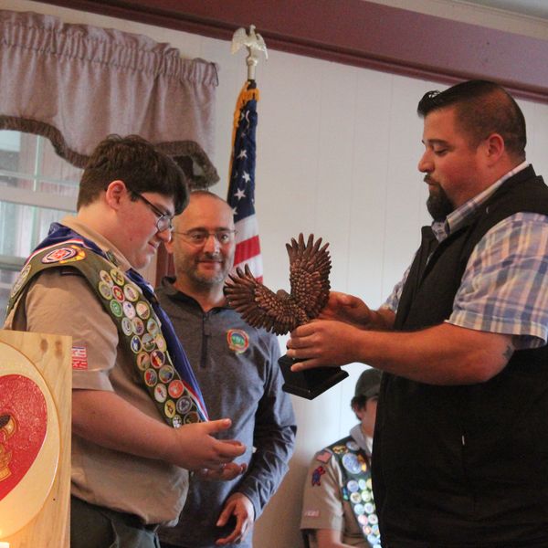 Deane becomes Eagle Scout