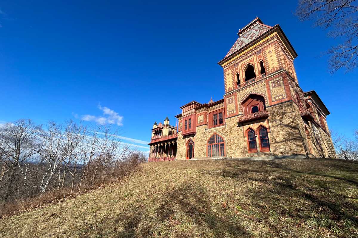 A winter visit to Olana