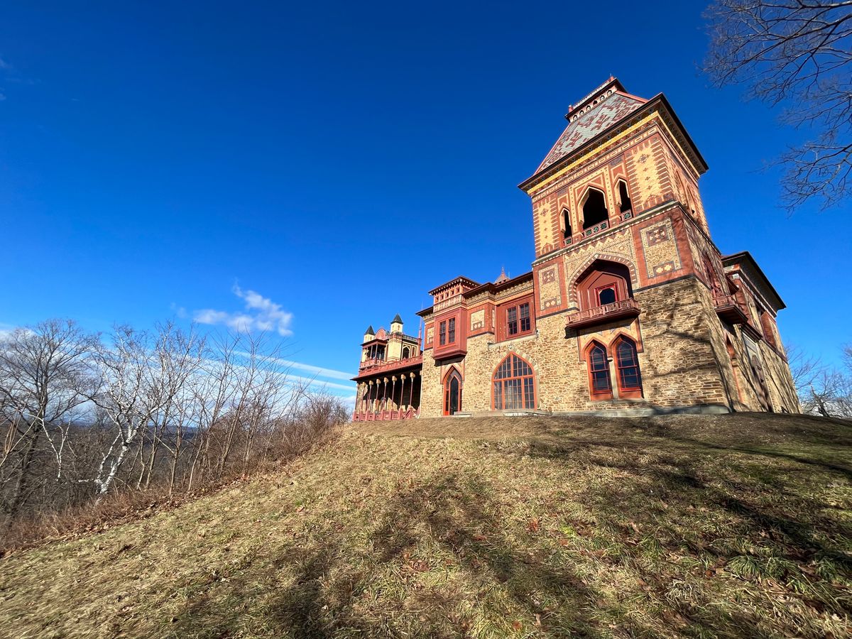 A winter visit to Olana