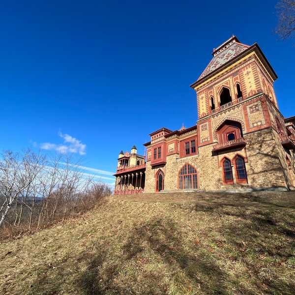 A winter visit to Olana