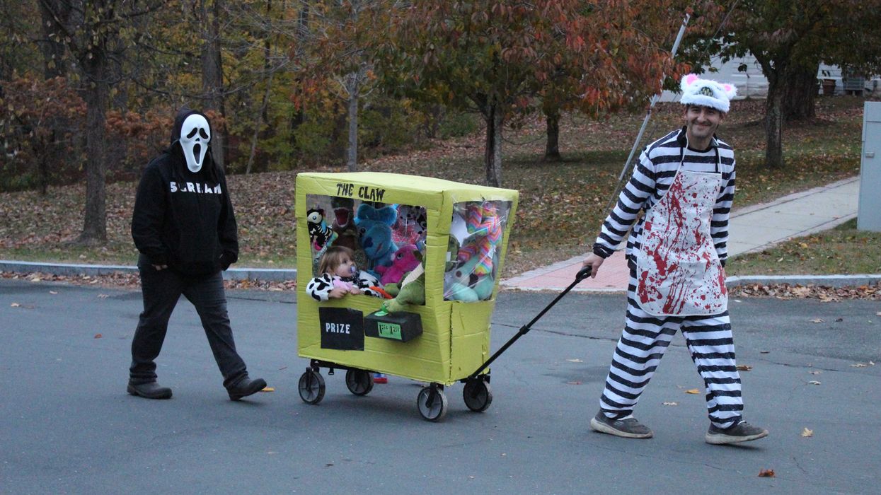 Collecting candy in Falls Village