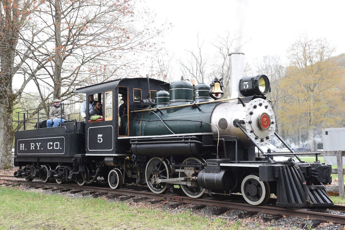 Steam power meets spring showers