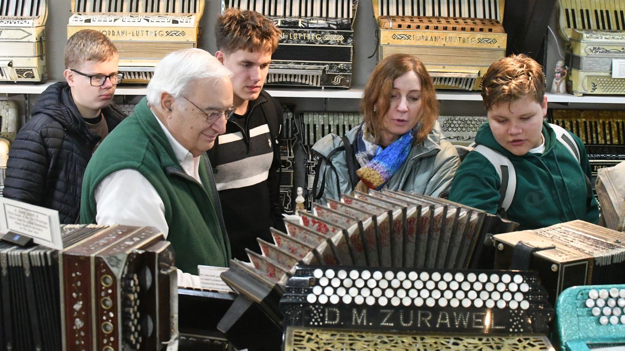 Lithuanian ensemble finds harmony in accordion museum