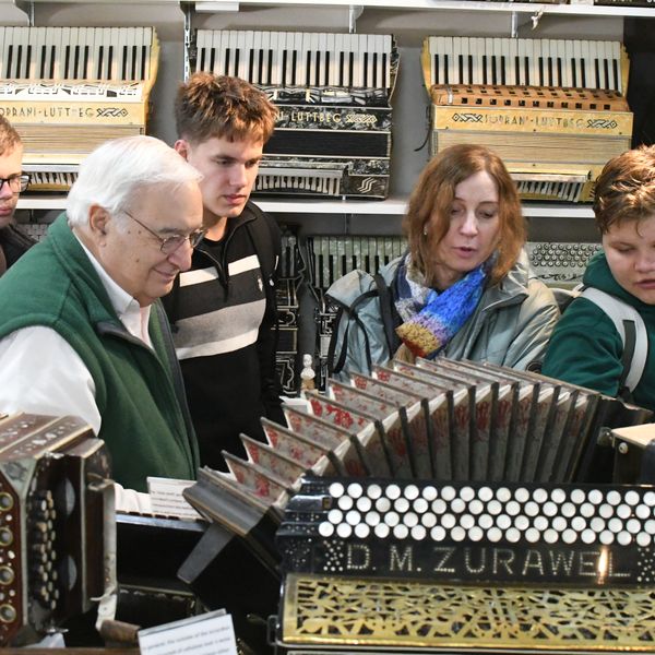 Lithuanian ensemble finds harmony in accordion museum