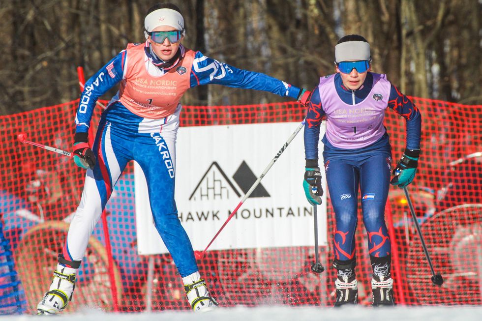 Warm days, winter sports