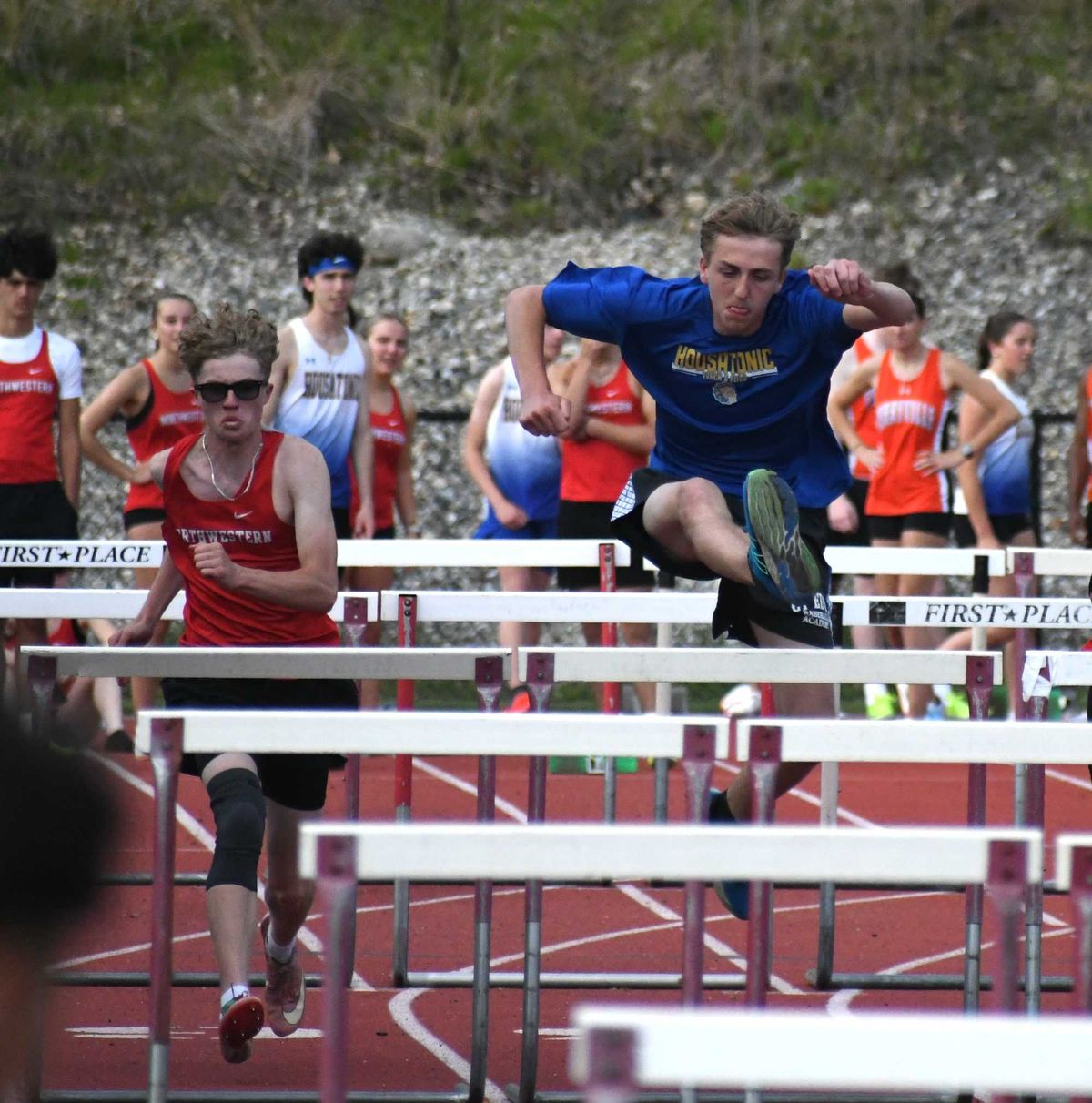Track and field athletes meet in Winsted