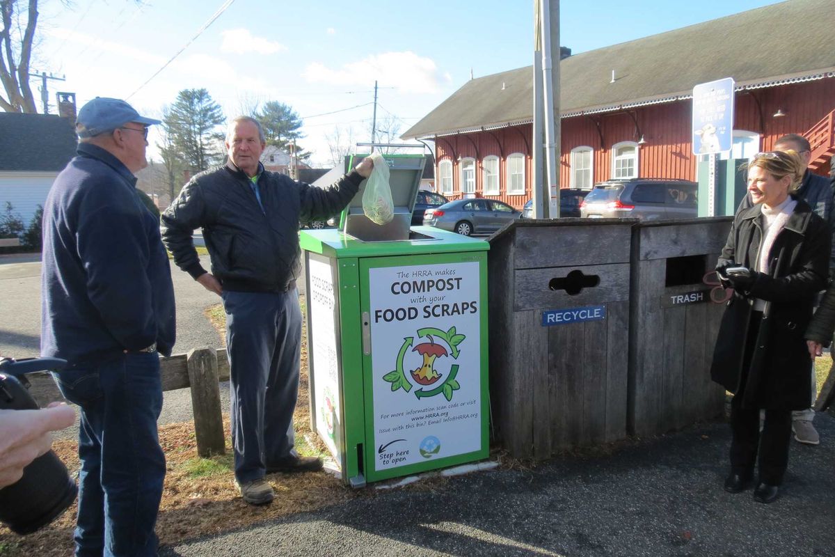 Kent unveils two new 'smart bins' to boost composting efforts