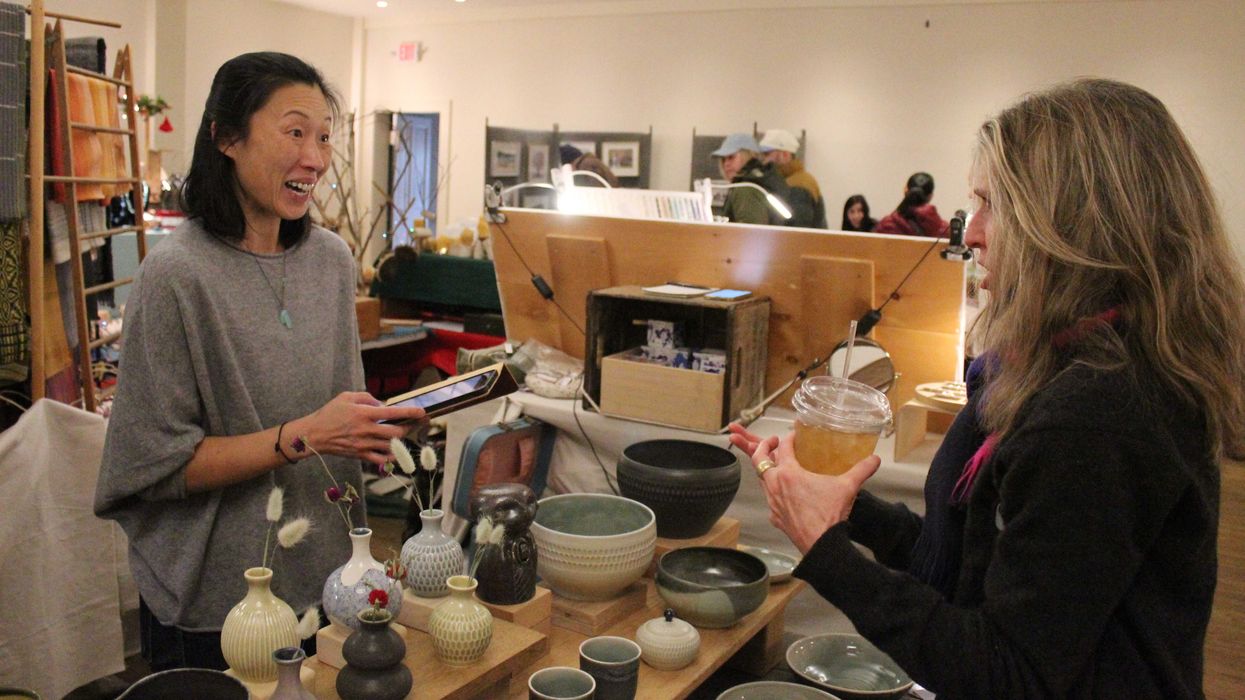 Salisbury Handmade draws shoppers to White Hart Inn