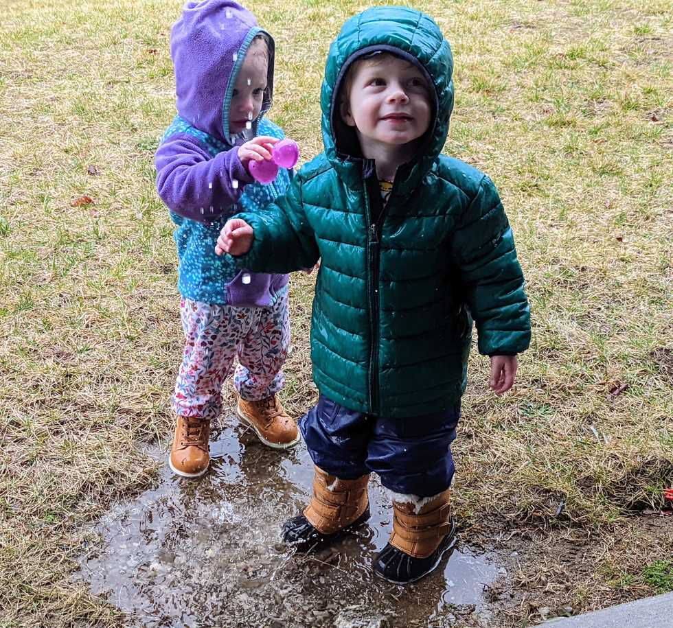 Showers don’t spoil April Fool’s fun