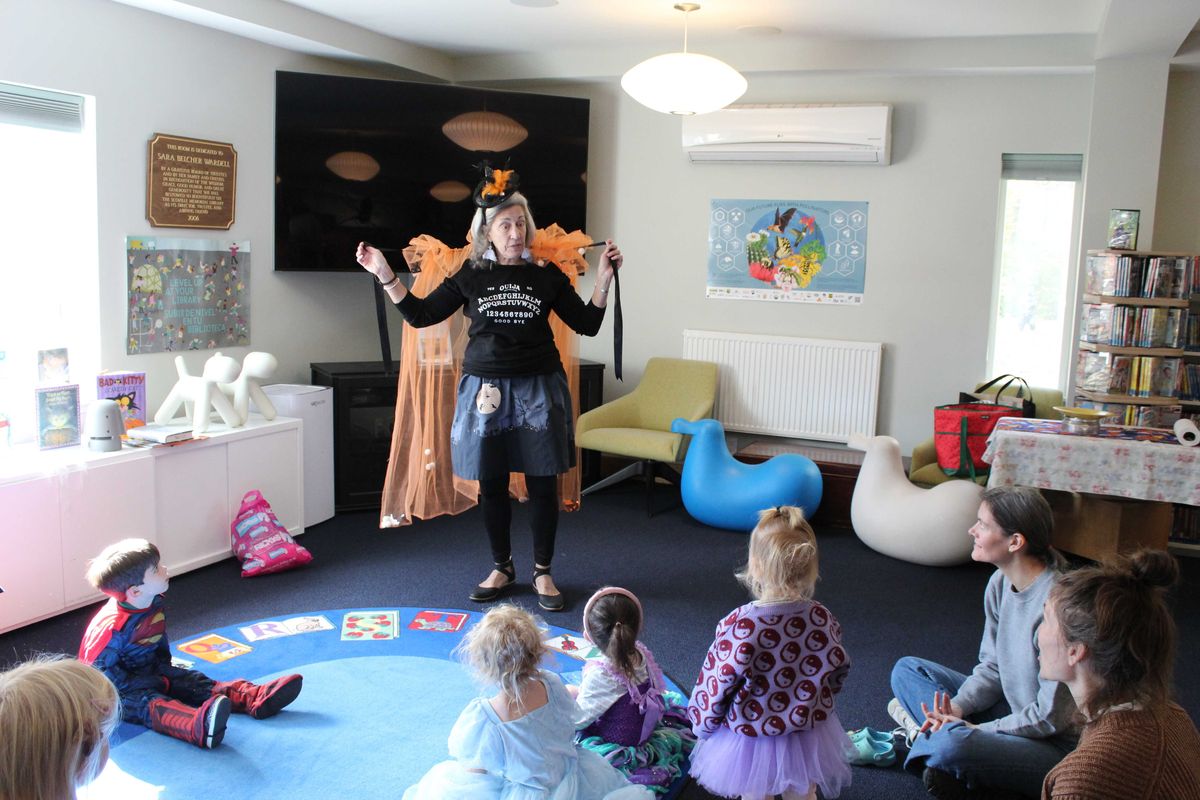 Spooky story time at Scoville