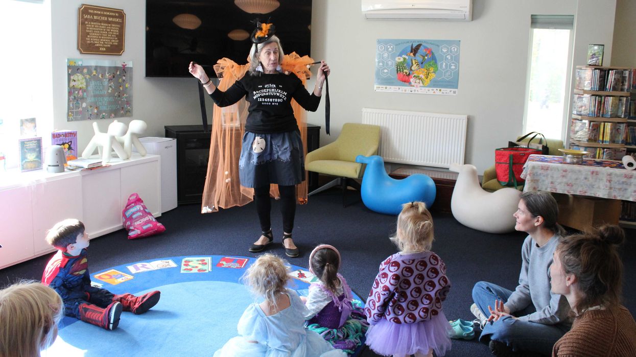 Spooky story time at Scoville