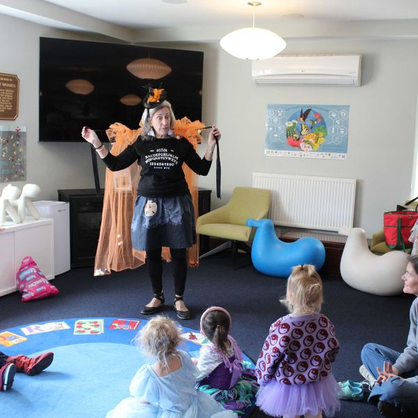 Spooky story time at Scoville