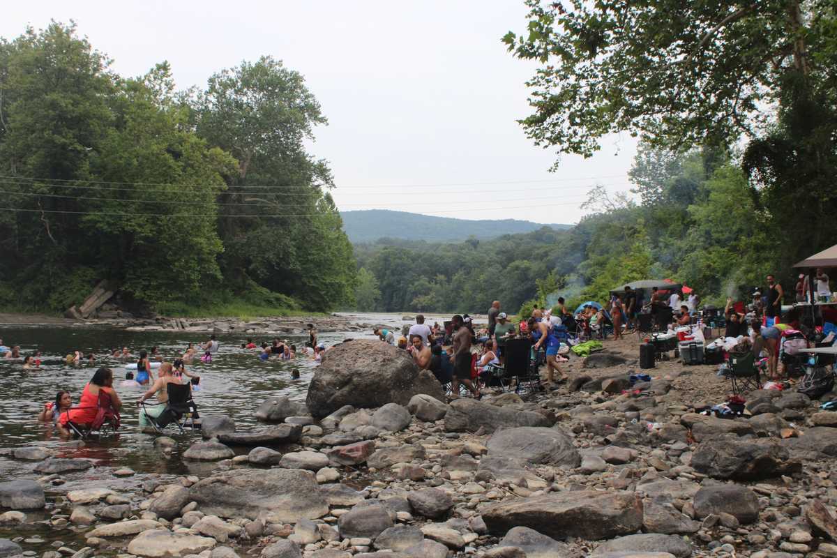 Garbage woes at popular North Kent Road swimming hole