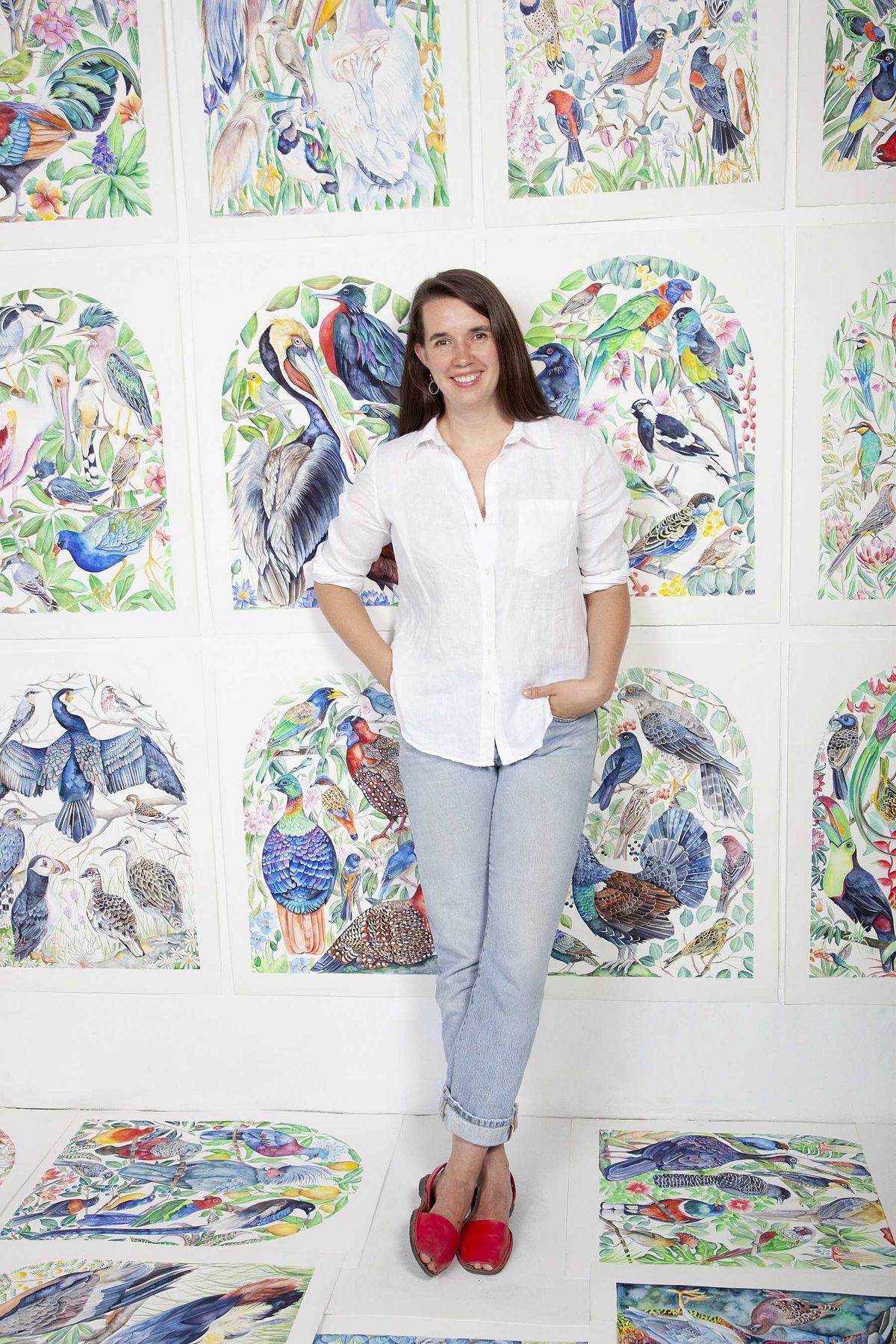 Robin Crofut-Brittingham brings bird art to life in new book and show