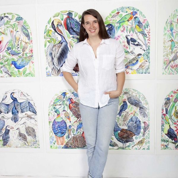 Robin Crofut-Brittingham brings bird art to life in new book and show