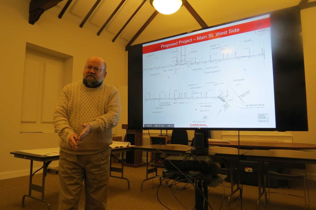 Sharon plans for sidewalk upgrades