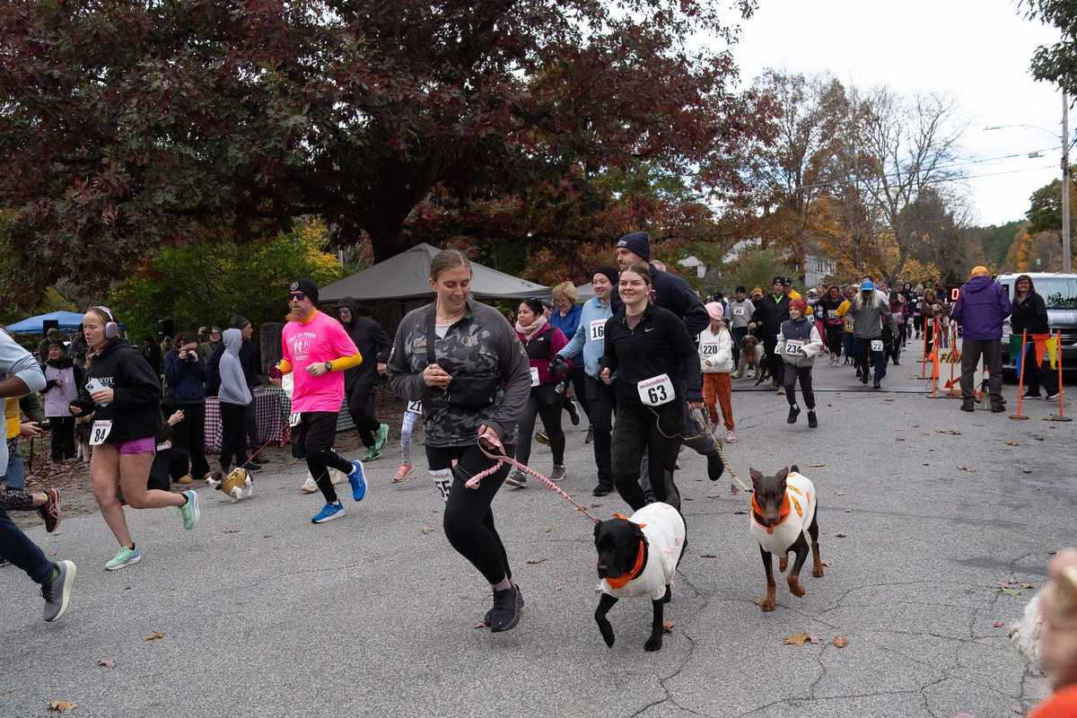 Runners and dogs race to support Little Guild