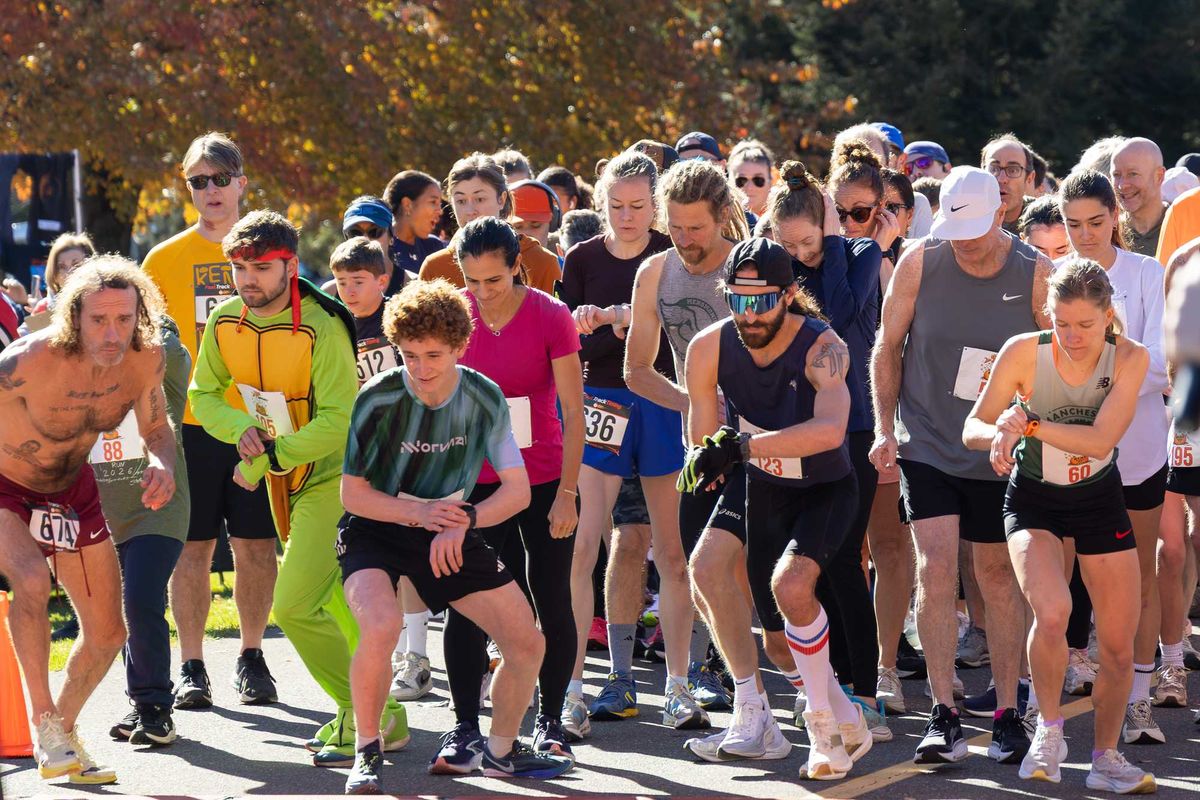 Kent turns out for 50th Pumpkin Run