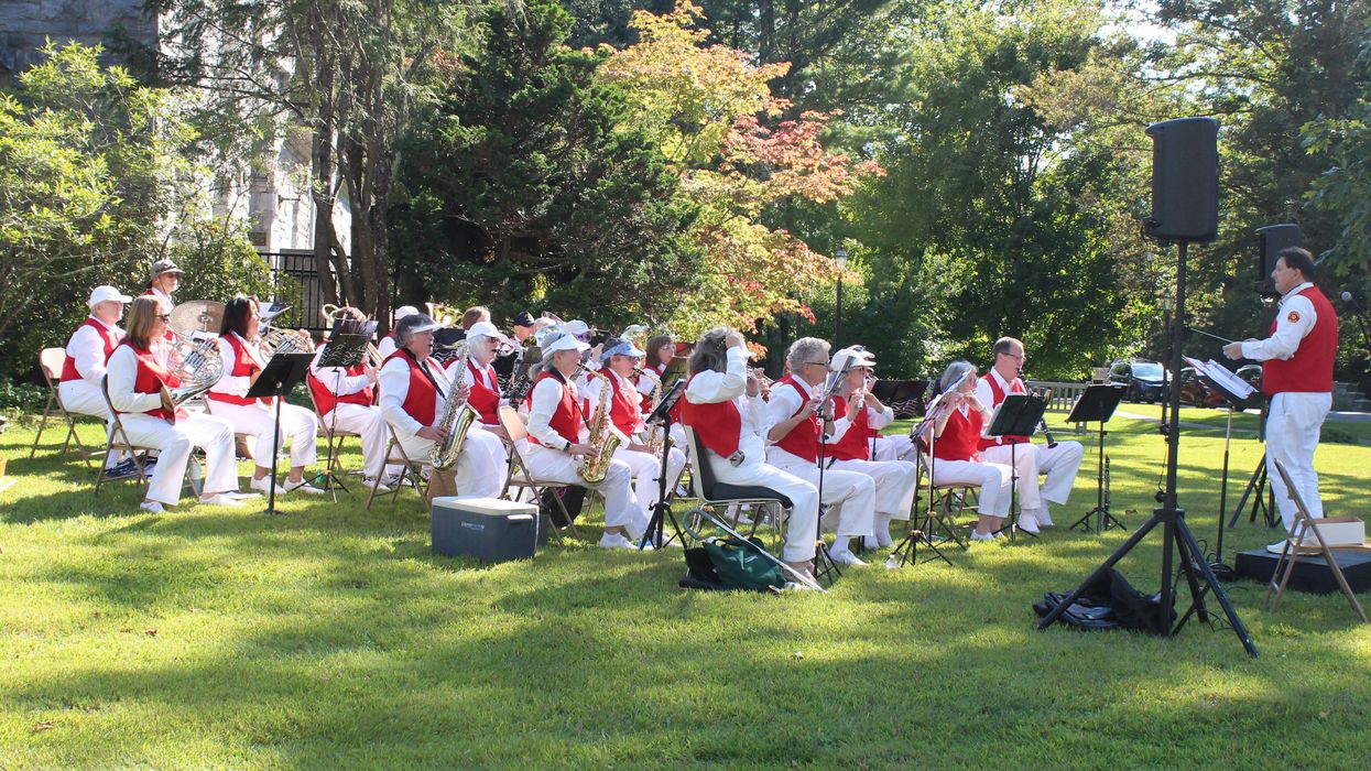 Sounds of summer’s end — brass on grass