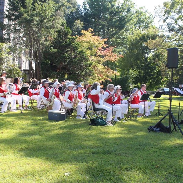 Sounds of summer’s end — brass on grass