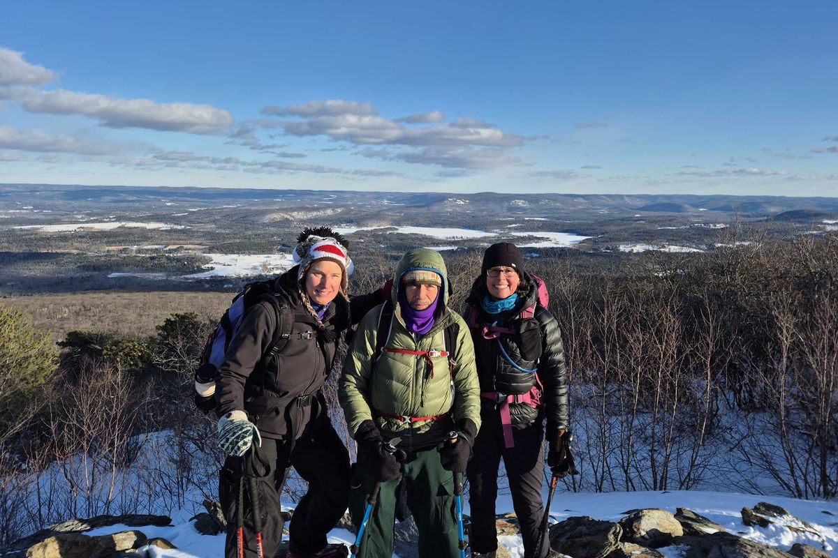 Hiker begins year with 1,000th summit of Bear Mountain