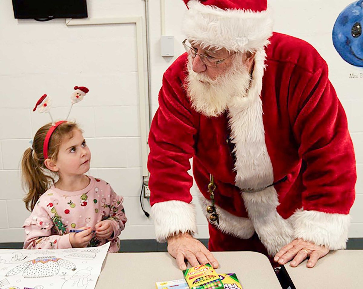 Cub Scouts hold flapjack feast with Santa in North Canaan