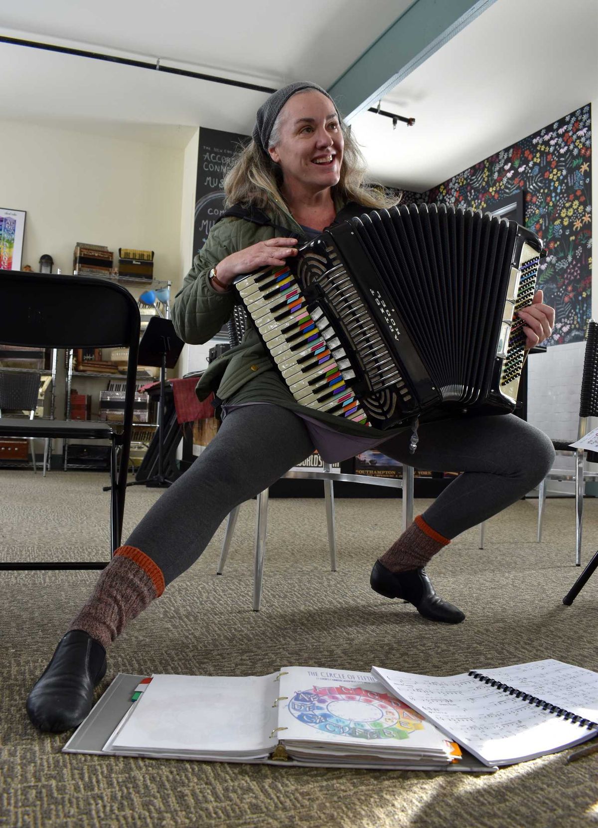 The color of music: Sarah Davis Hughes’ ‘The Colorways and the Circle of Fifths’