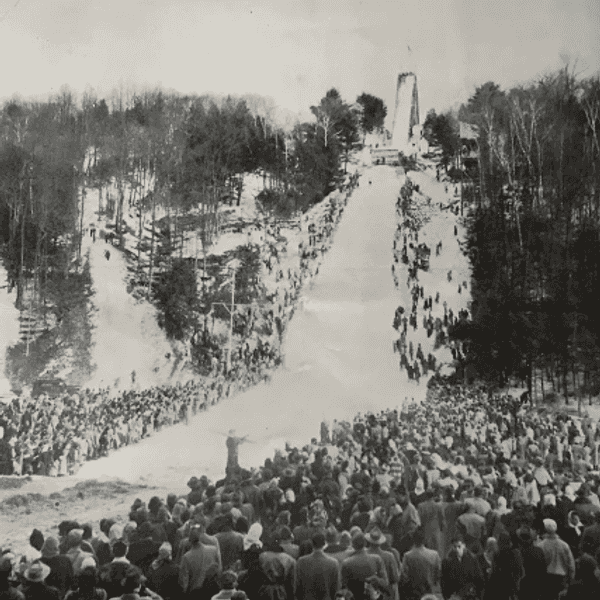Author turns historian’s eye
to northeastern ski jumping