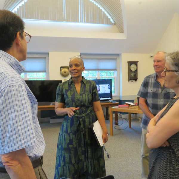 Secretary of State campaigns on election security message in Salisbury