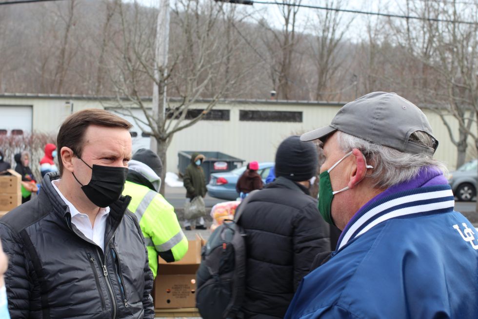 Murphy speaks out on food insecurity, and the Capitol attack