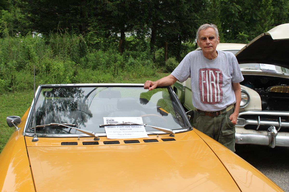 Vintage vehicles fill Falls Village