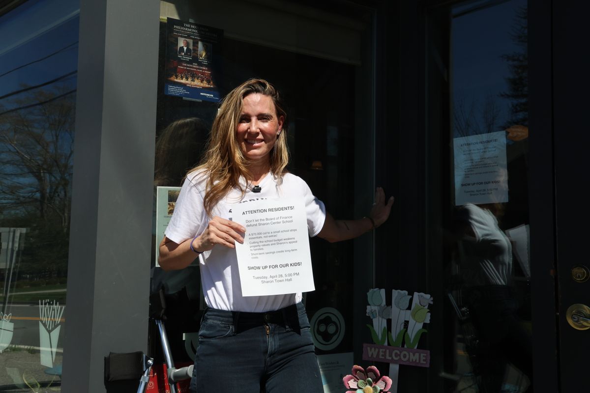 Sharon parents push back on school budget cuts