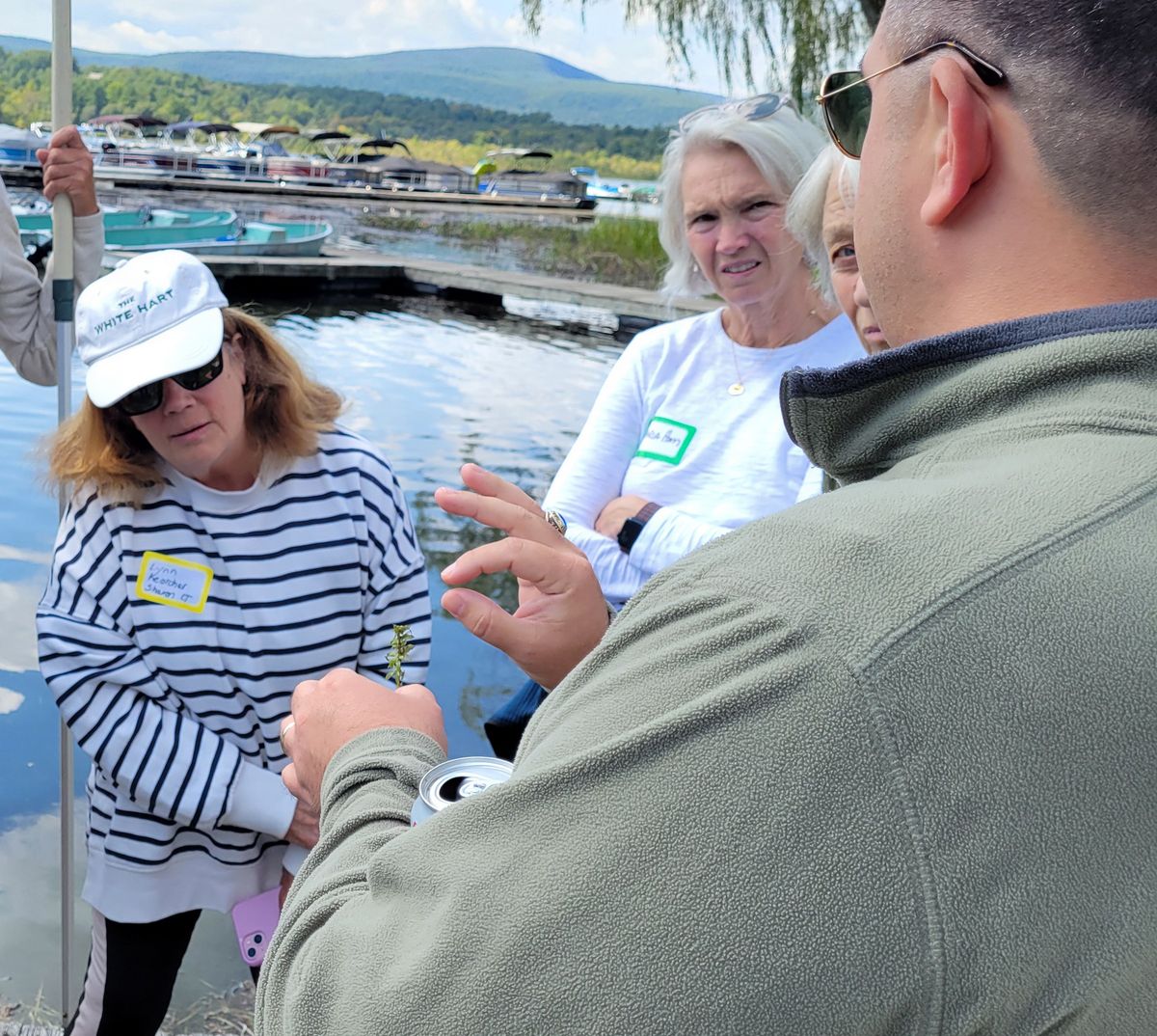 Sharon keeps watchful eye on water weeds