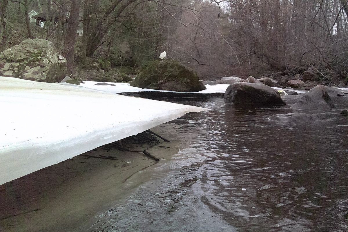 Stir-crazy angler takes first trip of new year
