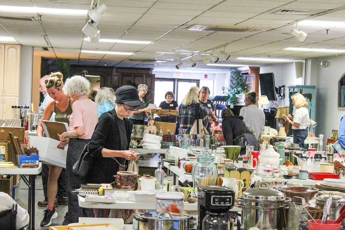 Nostalgic items find new homes at Noble Horizons tag sale
