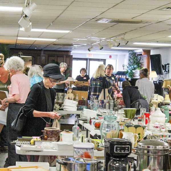Nostalgic items find new homes at Noble Horizons tag sale