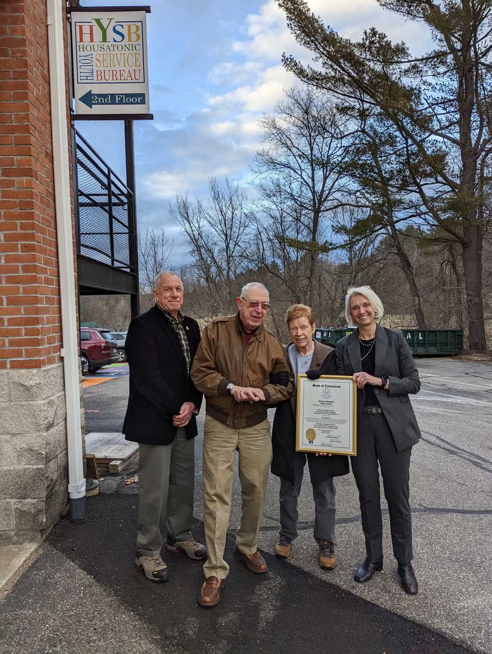 Beizers honored for HYSB service