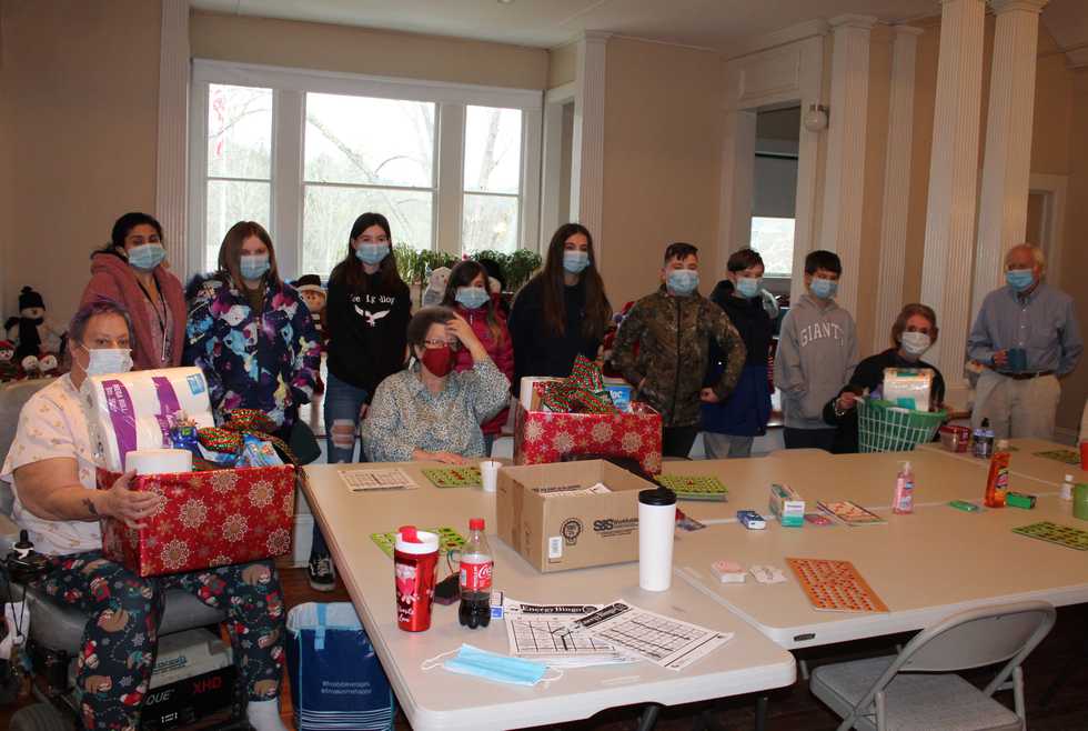 LHK students bring essentials to seniors