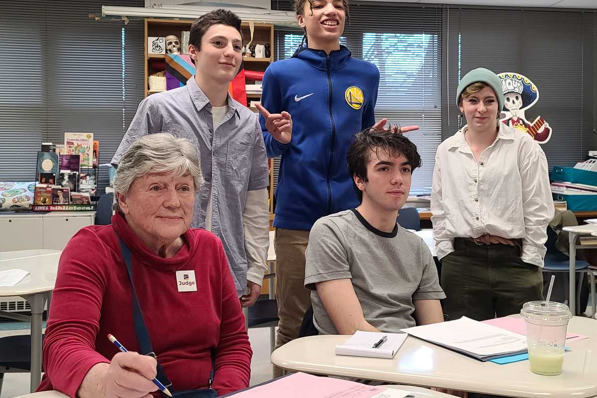 Students share historical research